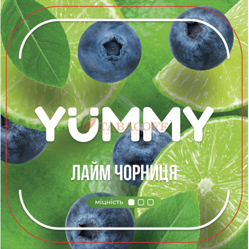 Тютюн Yummy (Яммі) Лайм, Чорниця 250 г